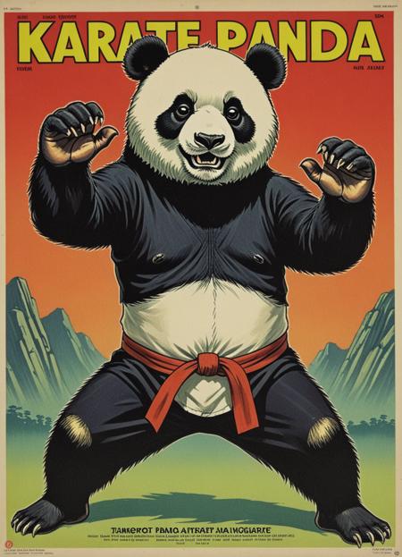 Vintage B-Movie Posters (SDXL)