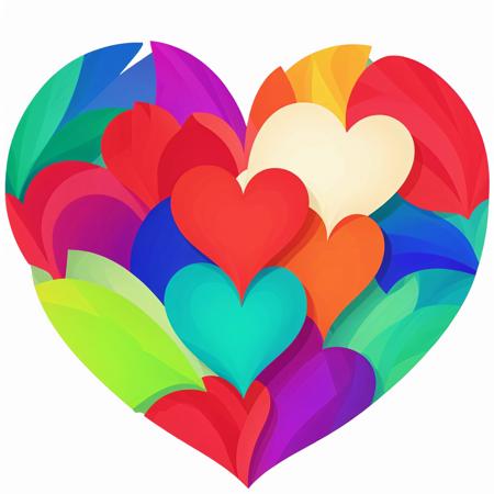 Abstract Heart (Valentine's Day)
