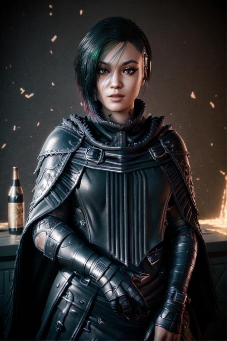 Judy Alvarez, from Cyberpunk 2077