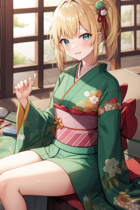 Green Kimono