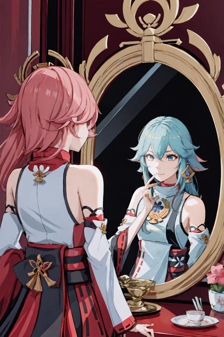 Dual Persona Reflection | Concept LoRA