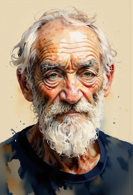 Watercolor painting