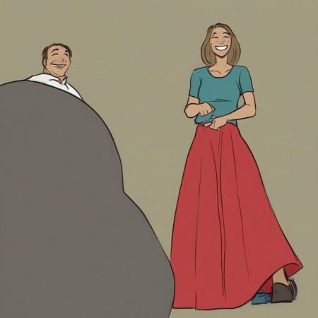 hiding skirt