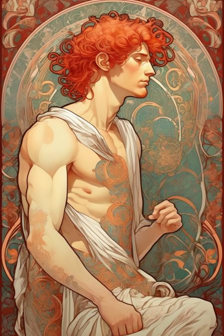Alphonse Mucha Style