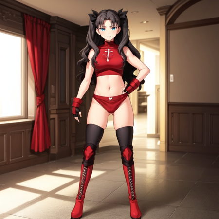 Rin tohsaka  LORA and(Pony)  from fate stay night visual novel