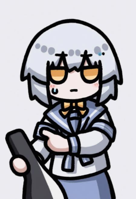 Pony 呆呆简笔画lora