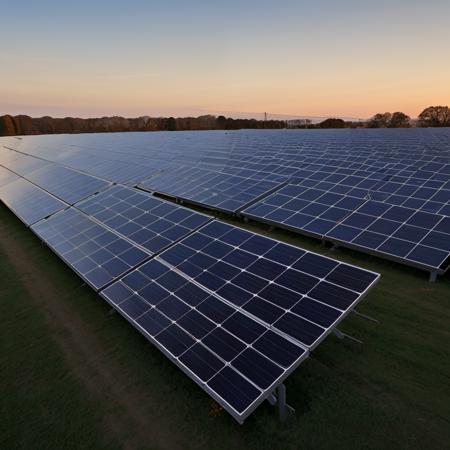 Solarpanel Farm