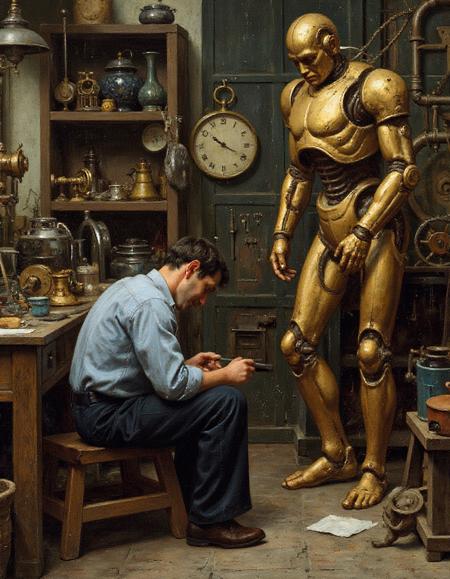Eldritch Oil Painting | for Flux.1 dev