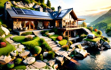mountain family houses