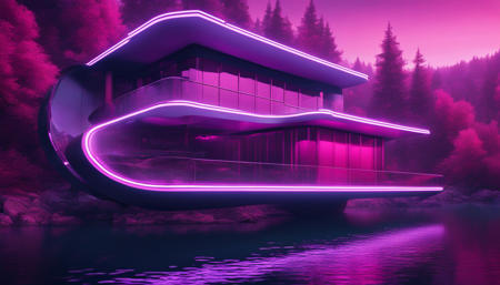 Futuristic Nature House Concept Art (VW Style)版本v1.0 (ID: 848965)