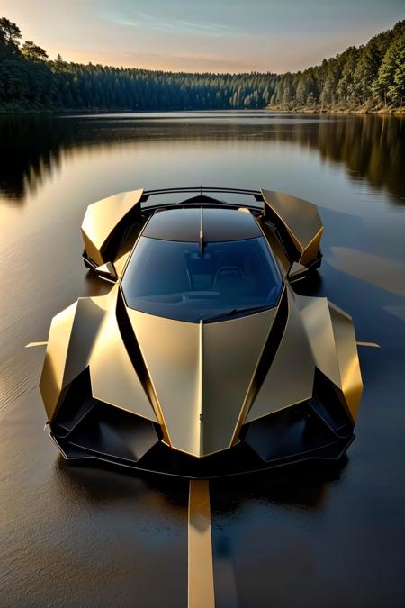 Futuristic SuperCar Generator Concept