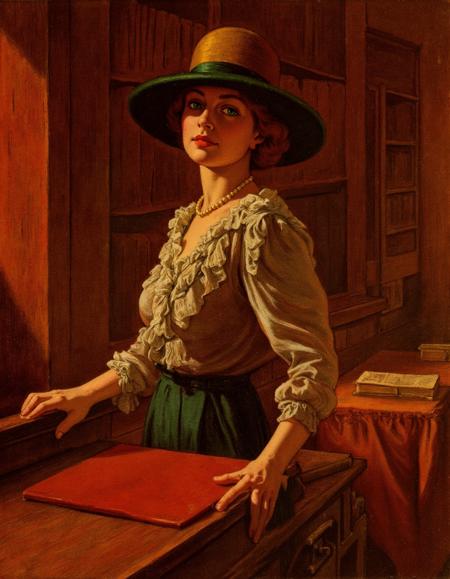 Wizards Vintage: Rustica Illustration