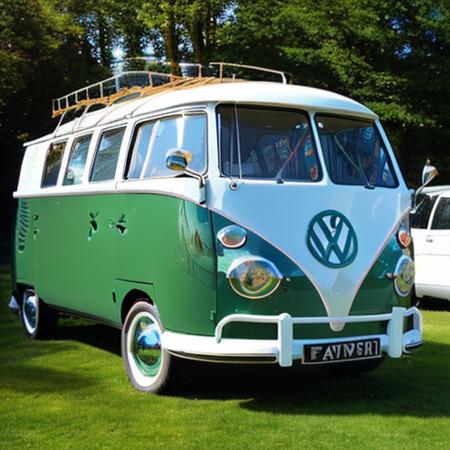Retro VW Bus版本Retro VW Bus (ID: 299930)