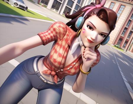 D.Va - Overwatch - COMMISSION