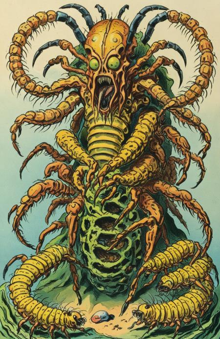 Wizard's Vintage Golden Age Illustration