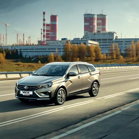 Lada Vesta by ct0kk