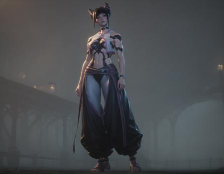 juri han - street fighter 6 -sf6 - cutscene