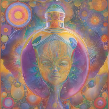 style of Alex Grey 375