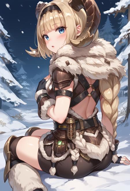 Monster Hunter - Banbaro Armor (バフバロ装備) ponyXL