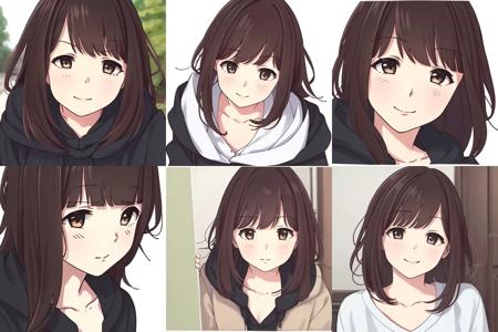 Menhera Kurumi Nanase (Menhera Shoujo Kurumi-chan) stickers only