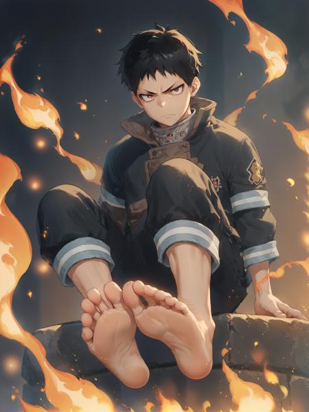 Shinra Kusakabe | Fire Force [PonyXL]