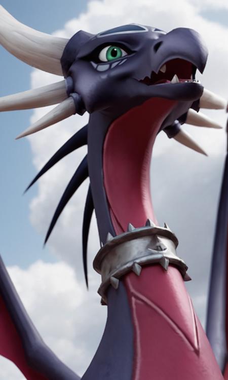 Corrupted Cynder【 The legend of Spyro - A New Beginning 】- 【PONY - FLUX - DSXL】