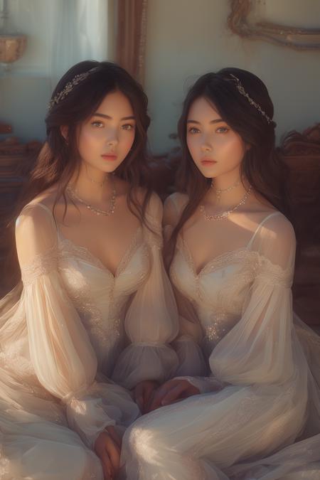 beautiful sisters