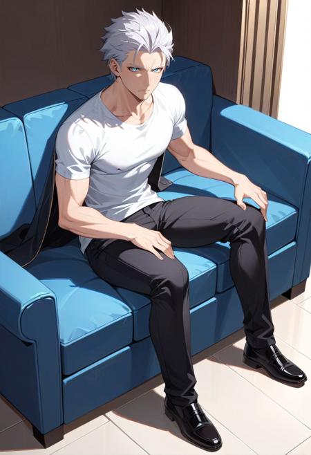 [Animagine XL V3] Vergil | Devil May Cry 5