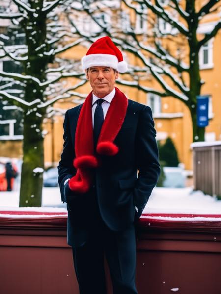 Pierce Brosnan as James Bond SDXL