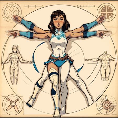Vitruvian Man (Person) Concept