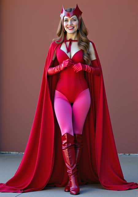 Scarlet Witch Classic costume版本Flux1Dev (ID: 1150439)