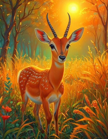 Golden Sun Glow