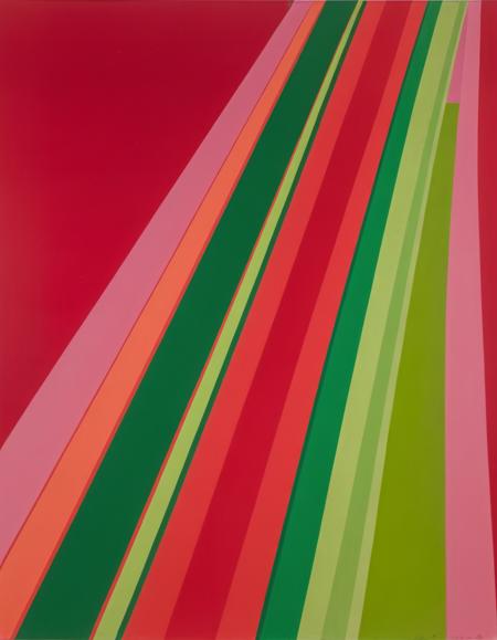 Abstract Lines Painting - Rita Letendre Style - SDXL 1.0