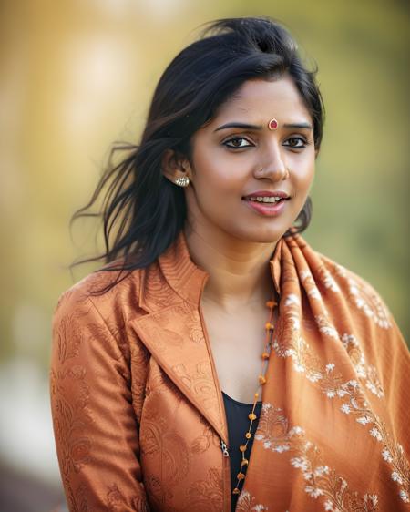 Nyla Usha - Indian Actress/ RJ (SDXL)