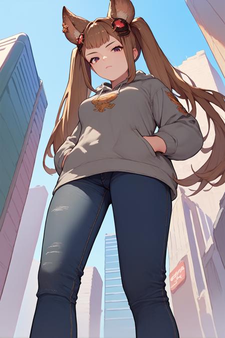 Metera/メーテラ (Granblue Fantasy) SDXL LoRA | 3 Outfits [Pony Diffusion]版本v1 (Pony Diffusion XL) (Pony Diffusion XL)