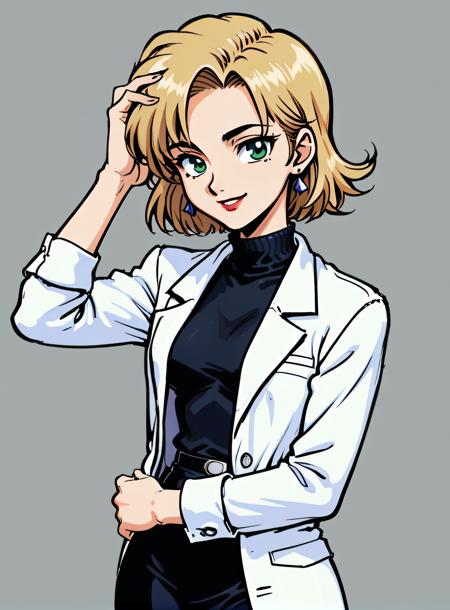 Ritsuko Akagi from Neon Genesis Evangelion SDXL
