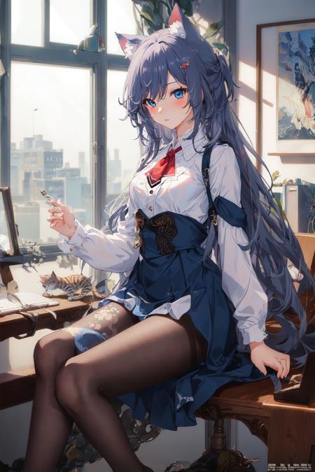 Honkai Impact 3rd-Fu Hua-Azure Empyrea | 崩坏三-符华-云墨丹心