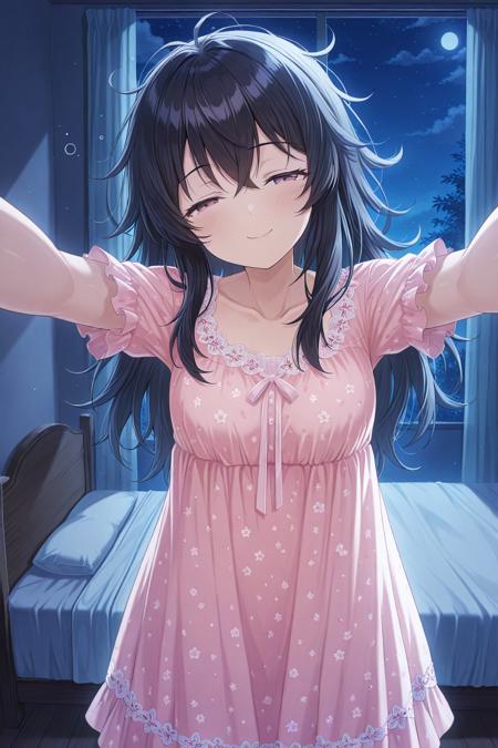 Floral Nightgown Illustrious