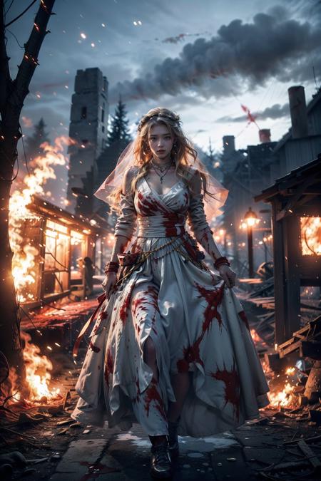 Flame scene