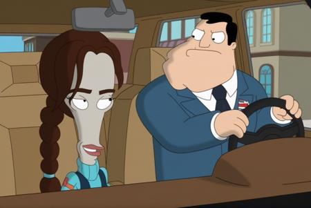 Roger from American Dad (opening gag)