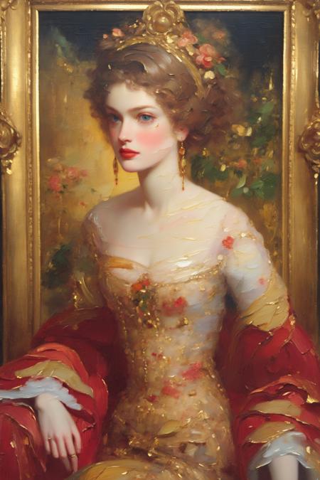 厚涂油画·风格  Thick coated oil painting · style