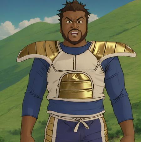 vageta saiyan armor
