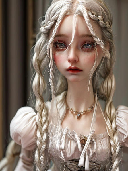 Mix of marble dolls