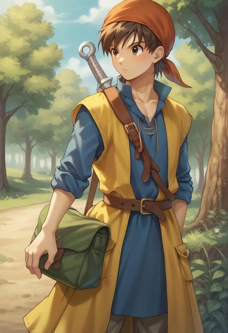 Hero - Dragon Quest VIII - Pony + Illustrious