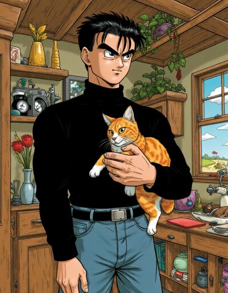 Akira Toriyama style (Dragon Ball) - Flux1.D