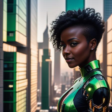 Sanaa Asaju - Black African Kenyan Woman from the Latent Space