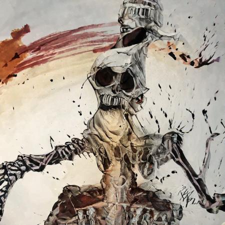 Ralph Steadman SDXL 1.0 art style lora