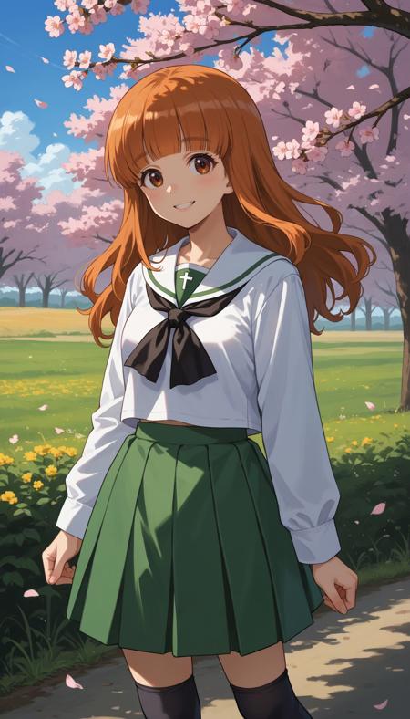 Takebe Saori (girls und panzer版本v1.0 (ID: 932306)