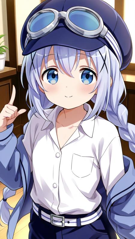 香风智乃 [邮差]-请问您今天要来点兔子吗（Kafuu Chino [Messenger]-Is the order a rabbit）版本IllustriousXL (ID: 1229120)
