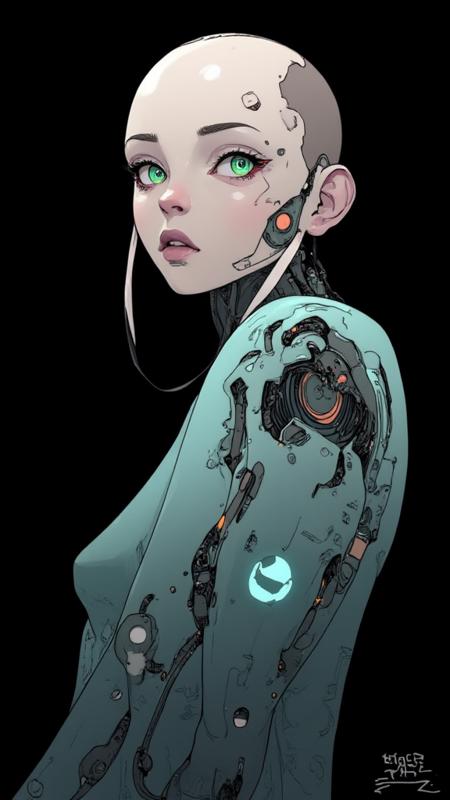 Cyberpunk Anime Style